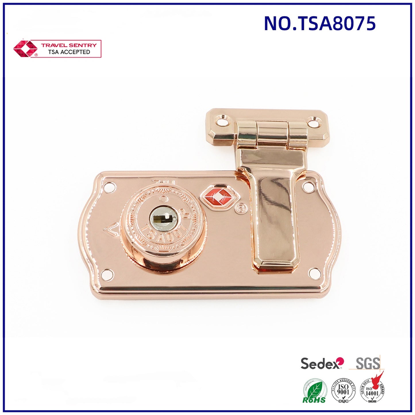 Tsa Fashion High-Quality Customs Key Box Lock Antique Characteristic Equipment Box Lock-13