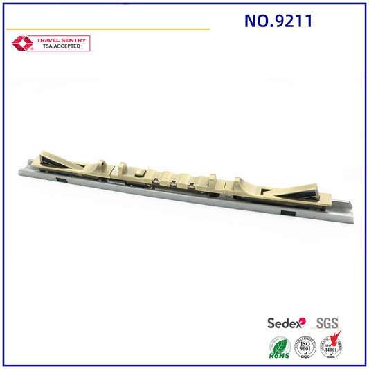high quality long strip zinc alloy trunk lock 3- digit password lock high grade hardware accessories package-13lock-