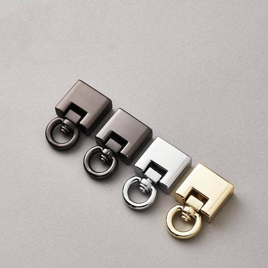 Handmade Leather Key Chain Hardware Tail Clip Key Chain Pendant Car Key Chain Accessories-13