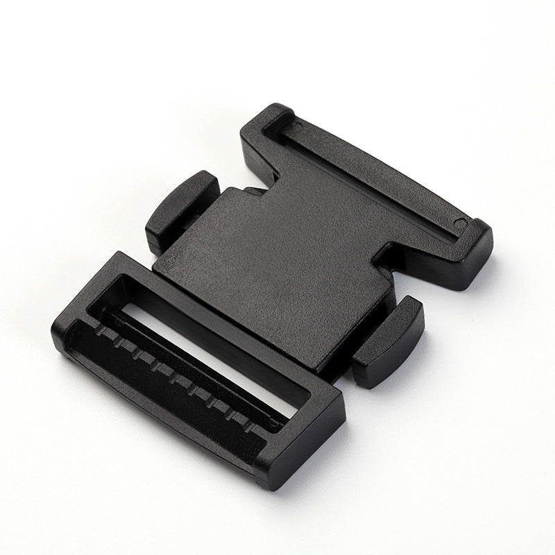 Black Plastic Side Release Fasteners Squeeze Buckle Clips For Webbing Plastic Buckles Bag Accessories-130