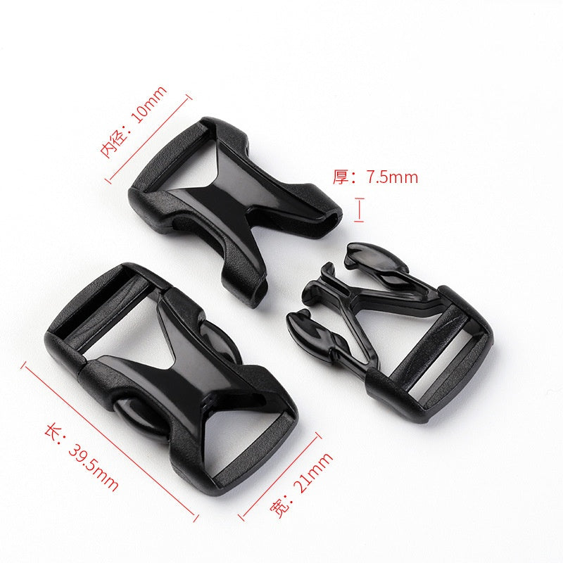 Professional Manufacture Cheap Rescue Equipment Life Jacket Buckle Heavy Duty Safety Plastic Belt Buckle-136