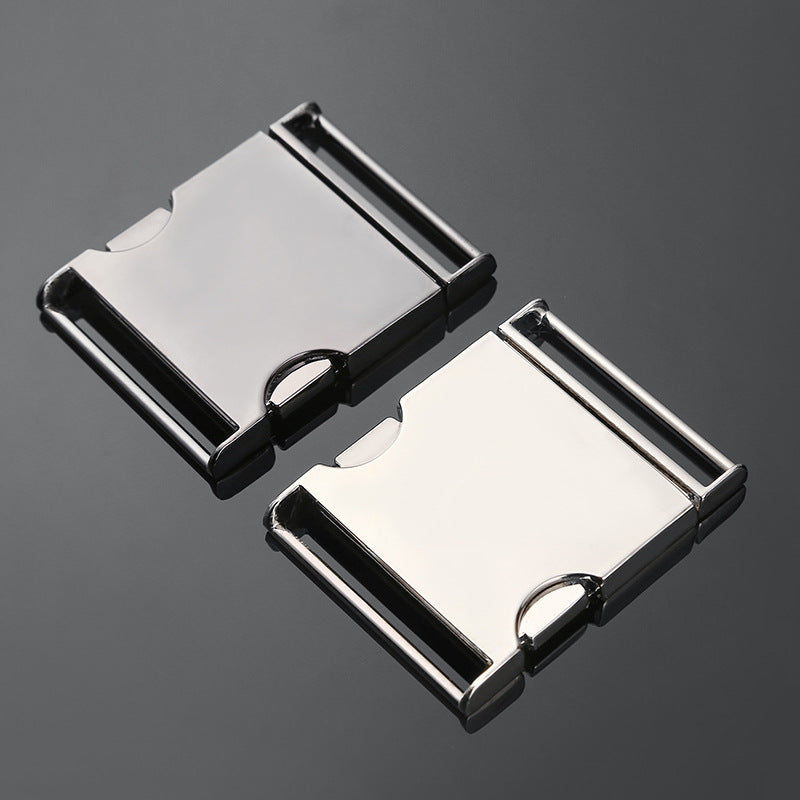 2024 Hot Sale Luxury Buckles For Leather Belts Custom High Quality Stainless Steel Side Quick Release Belt Buckle-14