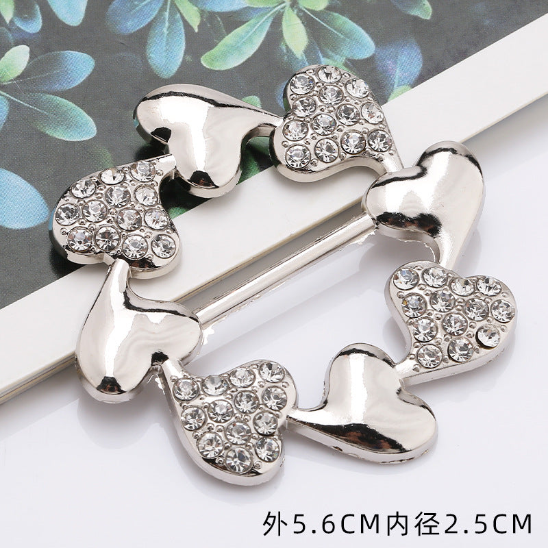 Custom Washable Bikini Hardware Gold Buckle Designer Swimwear Accessory Alloy Adjustable Buckle Fasteners-14