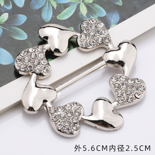 Custom Washable Bikini Hardware Gold Buckle Designer Swimwear Accessory Alloy Adjustable Buckle Fasteners-14