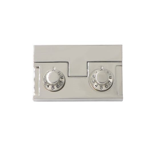 newest designed 2-digit zinc alloy password lock fashion nickel briefcase lock factory direct sales luggage accessories-16