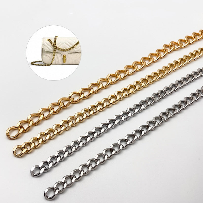 Factory outlet aluminum clothing chain metal gold chain clothing sweater chain all-match diy accessories Collar pattern jewelry-169