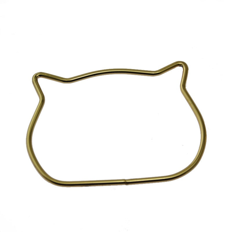 DIY Hardware Accessories Purse Decoration Clasp Handle Connector Iron Ring Bag Handles -178