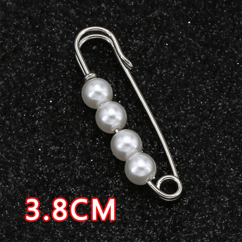 Removable Metal Waist Pin Fixing Clothing Rhinestone Brooch Accessories-178