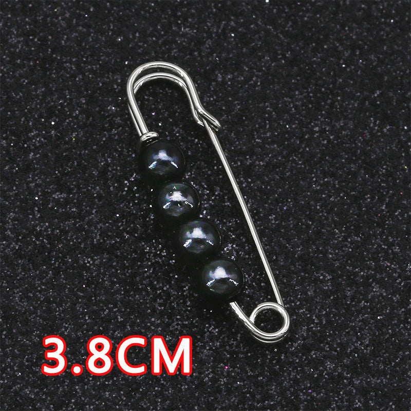 Removable Metal Waist Pin Fixing Clothing Rhinestone Brooch Accessories-178
