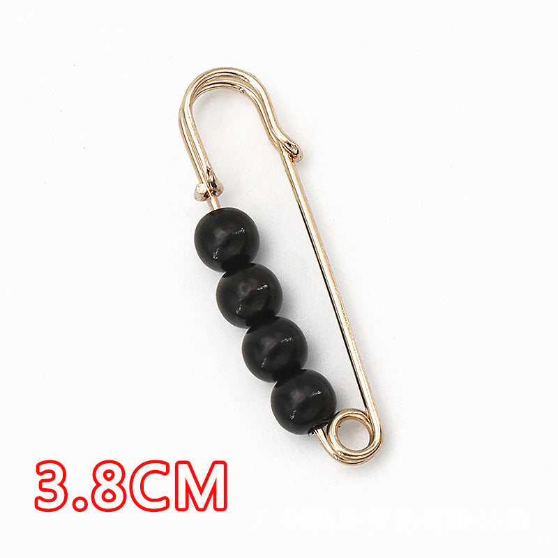 Removable Metal Waist Pin Fixing Clothing Rhinestone Brooch Accessories-178