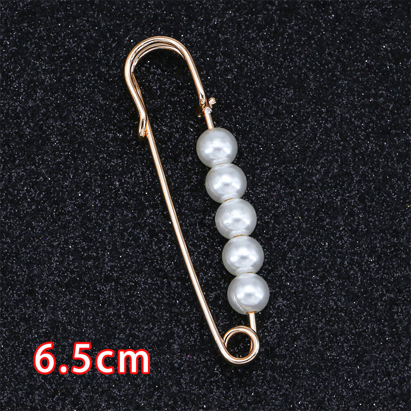 Removable Metal Waist Pin Fixing Clothing Rhinestone Brooch Accessories-178