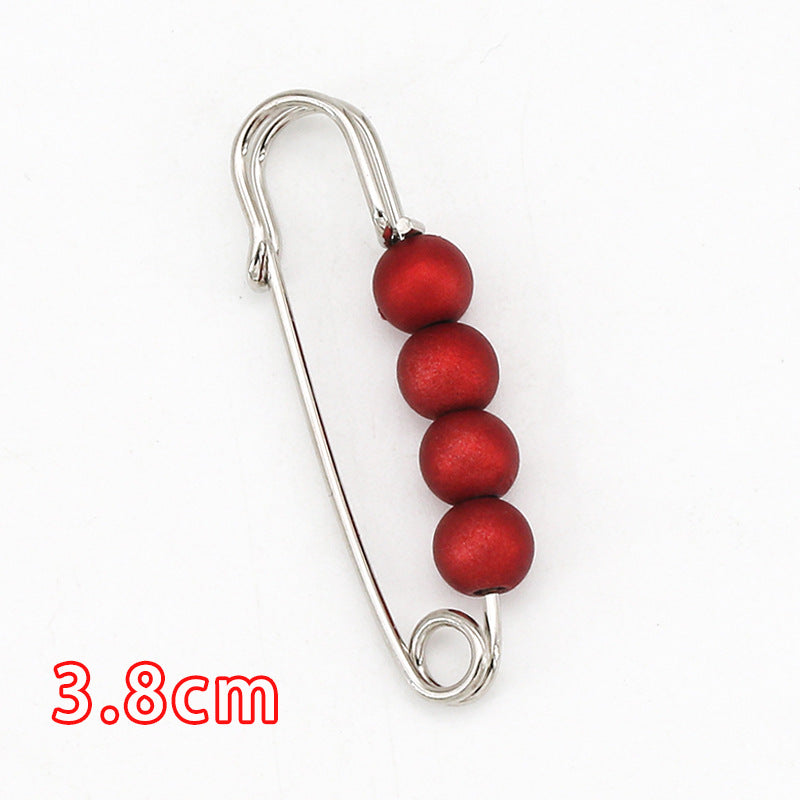 Removable Metal Waist Pin Fixing Clothing Rhinestone Brooch Accessories-178