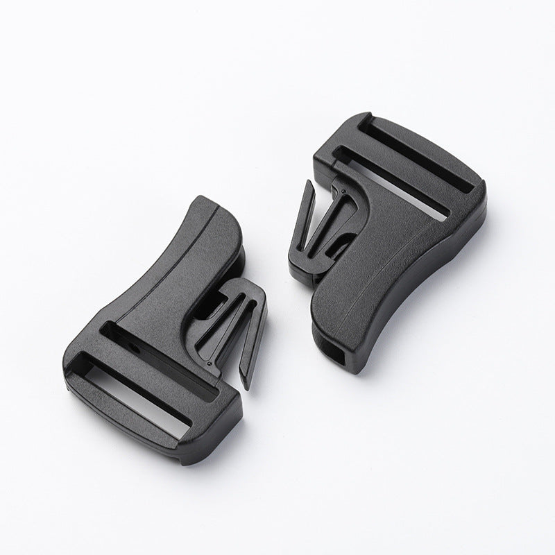 Plastic Buckle Girdle Buckles Belt Buttons Backpack Adjustment Fasten Knapsack Accessories 38mm-179