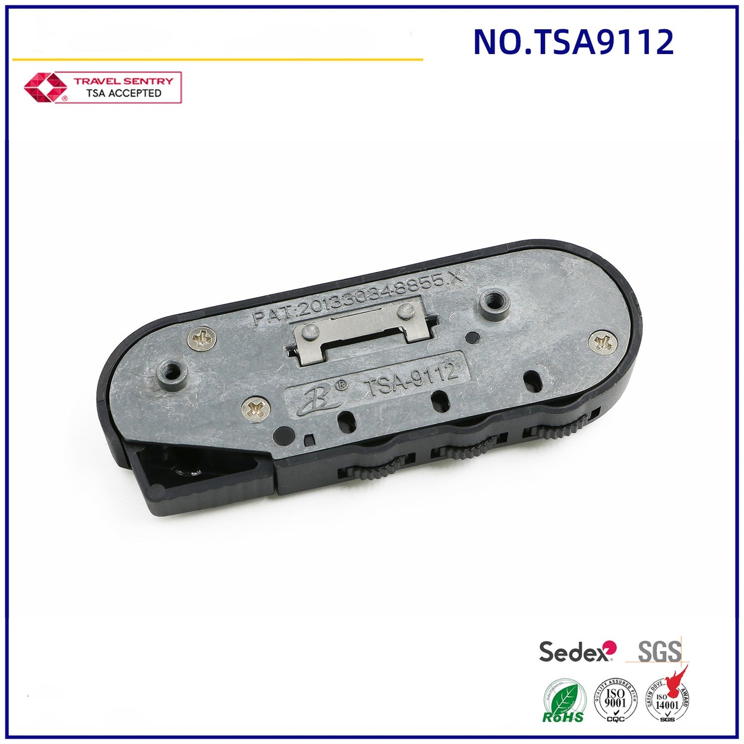 Manufacturer wholesale supply luggage lock luggage luggage accessories bag lock stock TSA lock-18