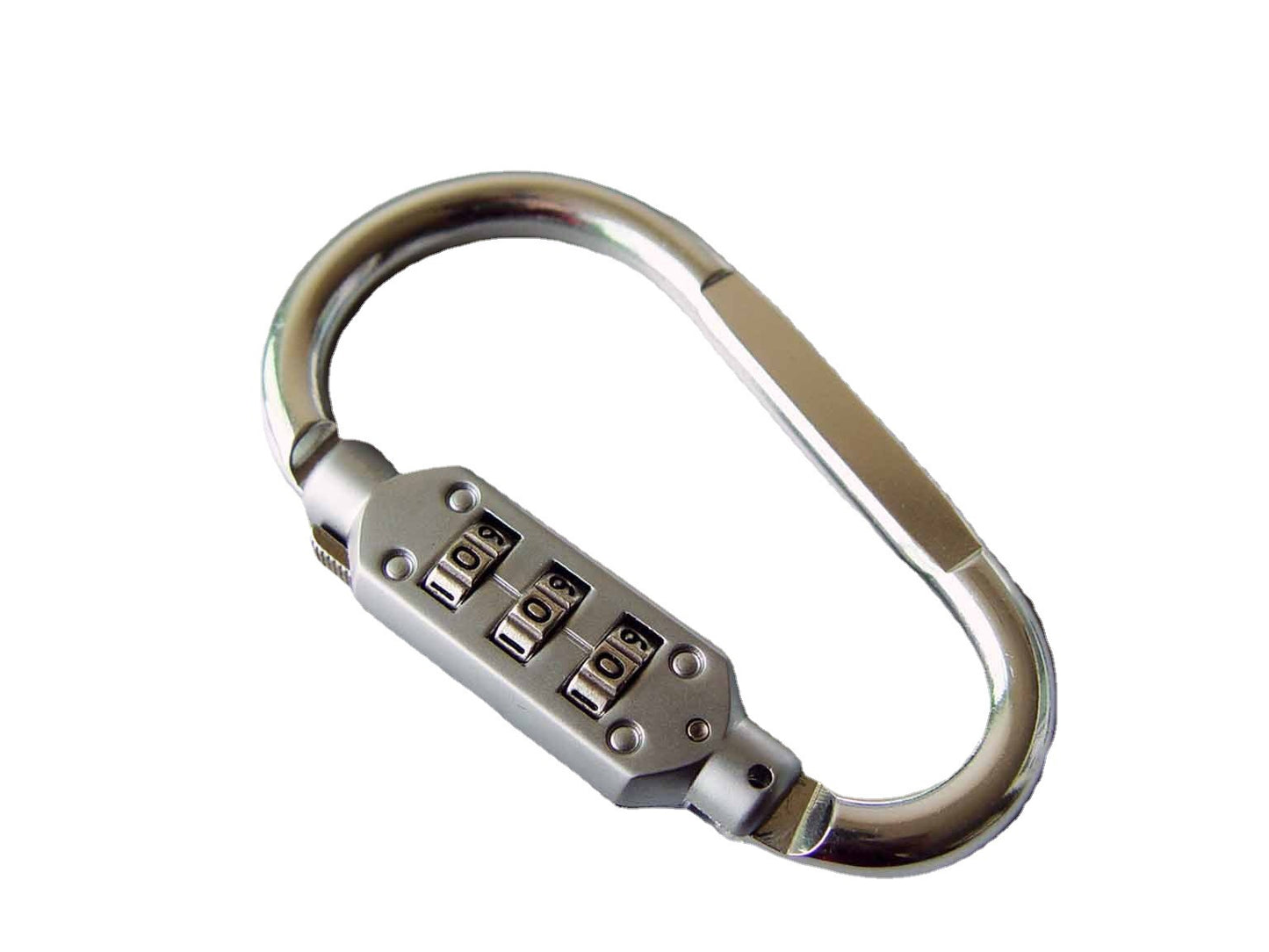 D Type Combination Padlock Aluminium Alloy Password Mountaineering Buckle Bicycle Security Lock For Bicycle-19
