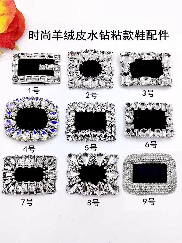 Luxury Shoes Decorative Buckle Accessories Metal Shoe Hooks Buckle for Women High Heels Upper Ornament-45