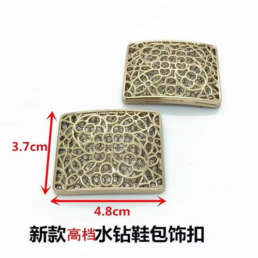 Bling Bling Welding Hand Made She Accessories,lady's Rhinestones Shoe Decorations-69