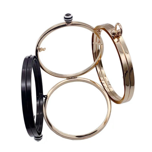 Circle Shape Clutch Box Frame Metal Purse Frame-107