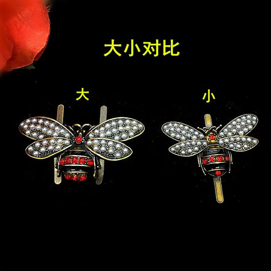 Personalized Diamond Animal Bee shoes buckle Insect Series Jewelry \Women Accessories Fashion Jewelry shoes buckle-93