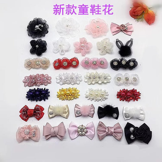 Bow shoe buckle used on children's shoes-108