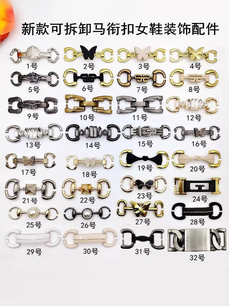 Low Price Shoe Parts and Accessories Plastic Accessory Women's Shoes, Shoes Decorations,shoe Buckles NYE ACCESORIOS 3000 Pairs-36