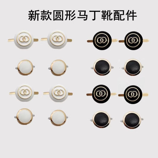 Fashion Bling Metal square Shoe Belt Bag Accessories Shoe Buckles Ladies Shoes Decorations Buckle-137