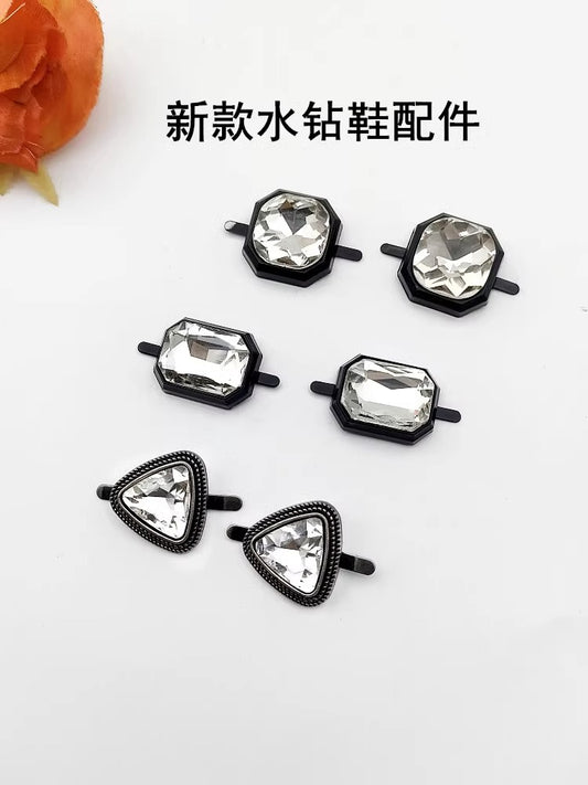 Rhinestone shoe buckles for high heels boots and bags-44