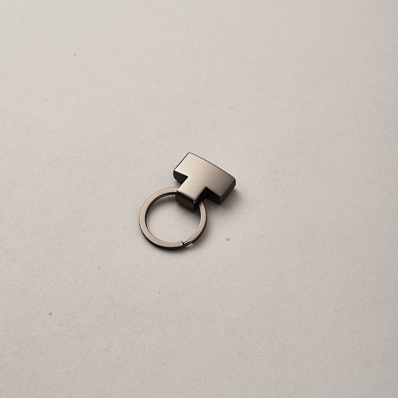 Zinc alloy custom metal key fob hardware for car keychain-2