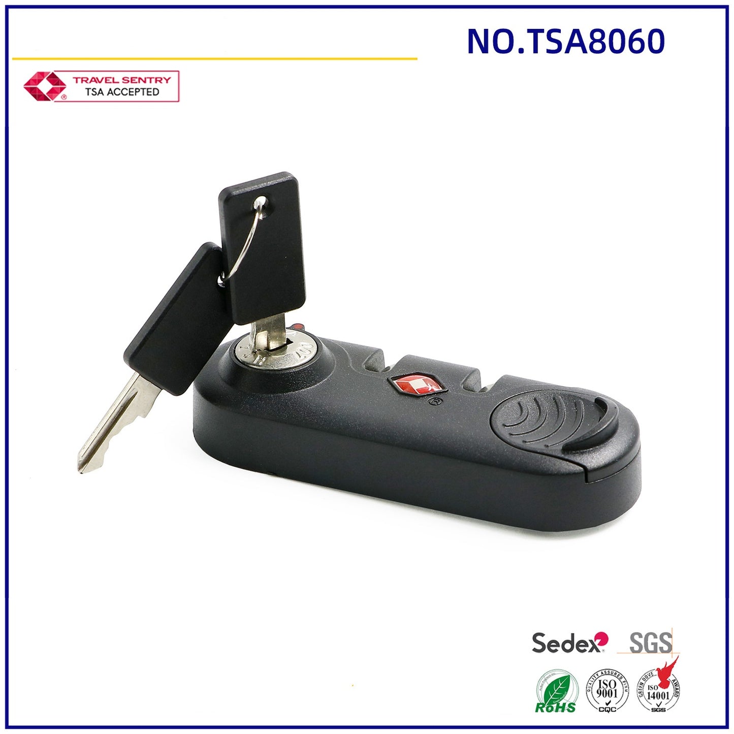 Manufacturer wholesale supply luggage lock luggage luggage accessories bag lock stock TSA   lock-20