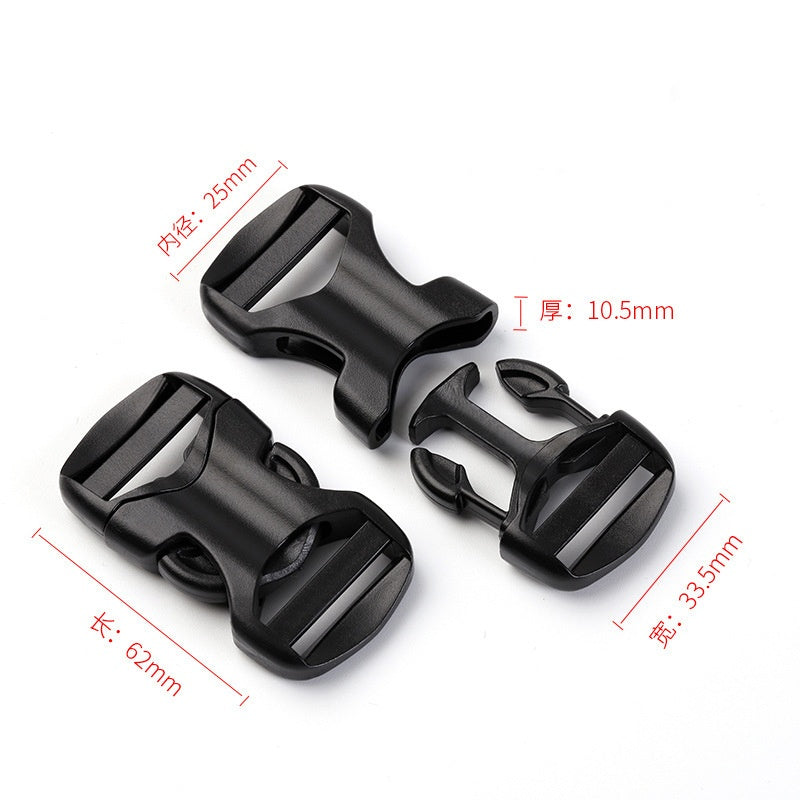 Plastic Release Buckles Hook Clip Safety Pet Clasp for Outdoor Backpack Belt Luggage Accessories Phone-20
