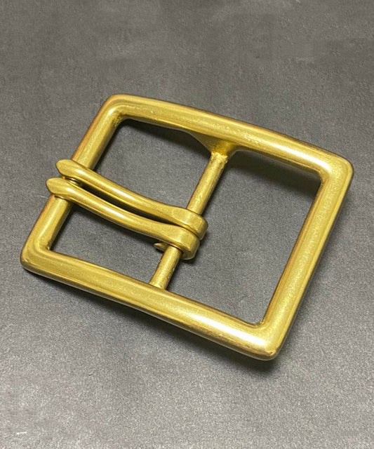 45MM Wholesale  customized solid brass pin belt buckle for men