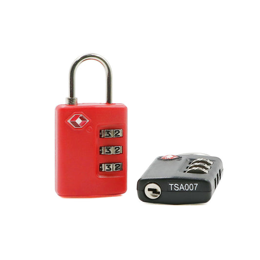 Travelsky custom travel 3 dial combination lock TSA approved luggage padlock-22