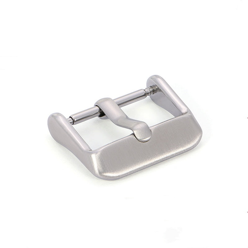 Customize Personal logo free 22/24/26mm watch strap buckle wholesale multiple cheap 201L/304L/316L stainless steel watch buckles-22