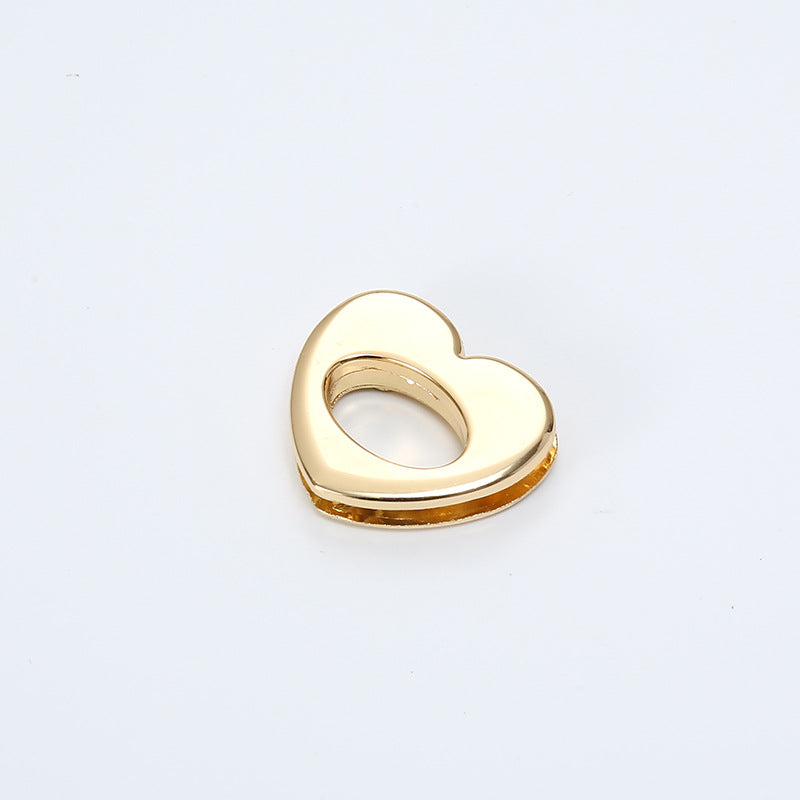 High Quality Gold Color Heart-shaped Metal Turn Locks Handbag Twist Lock For Bags-27