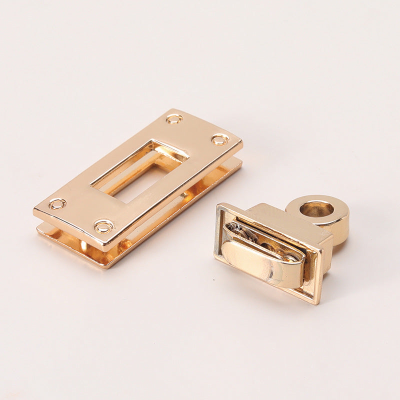 Custom rectangle metal twist lock fasteners for handbags-28