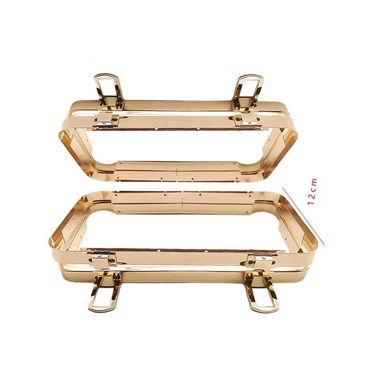 Nickel Free Golden Clutch Frame Metal Box Clutch Purse Frame-72