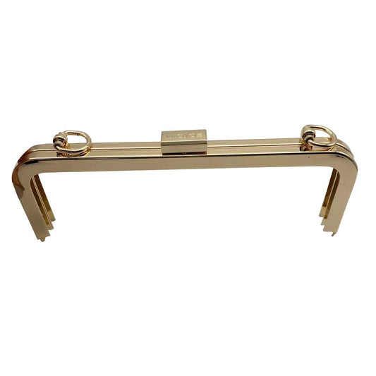 Light Gold Metal Purse Frame Women Handle Clutch Bag Accessories DIY HandBag Frame Kiss Clasp Lock Hardware-41
