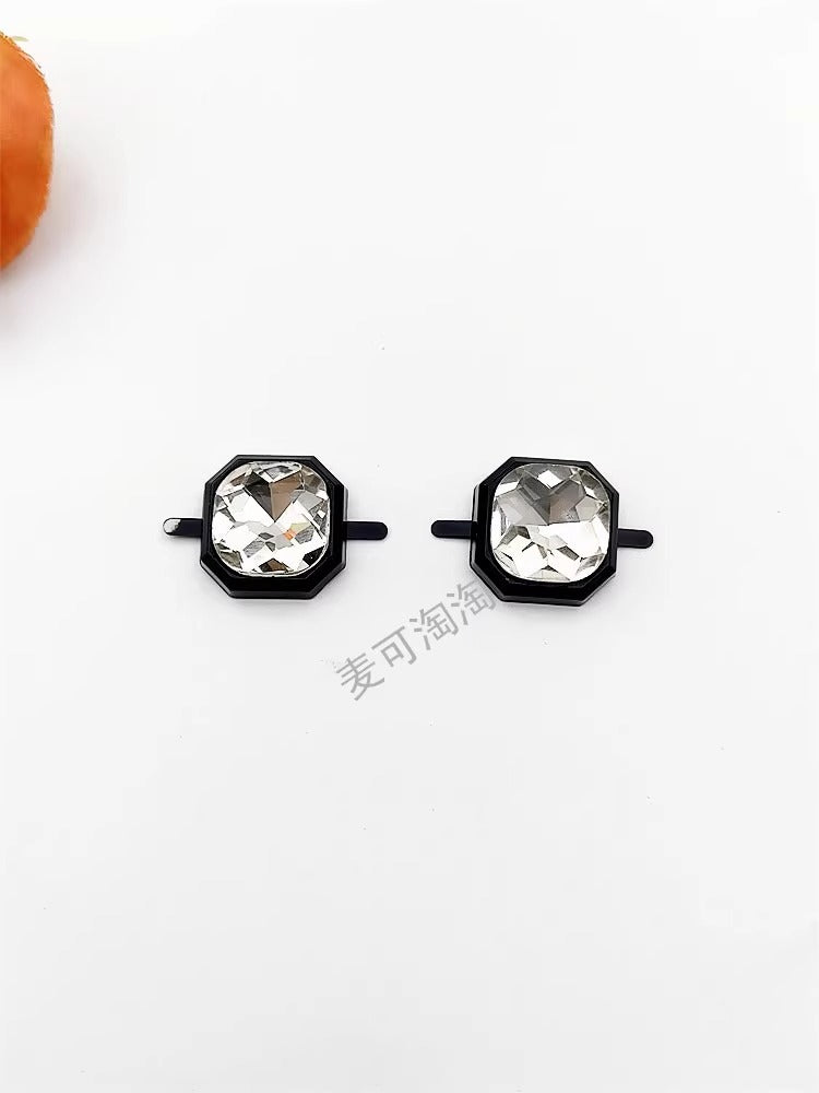 Rhinestone shoe buckles for high heels boots and bags-44