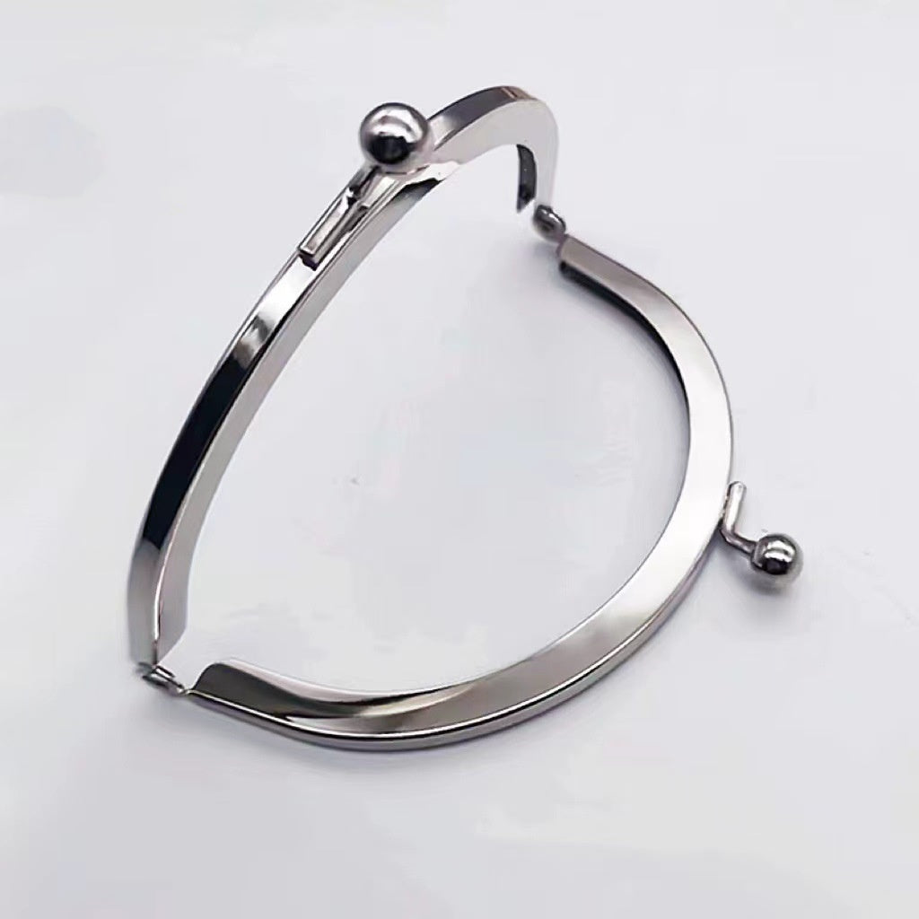 Bag Handles Metal Buckle Half Circle Purse Frame Hand Pull O Ring Hook DIY Luggage Parts Hardware Accessories-74