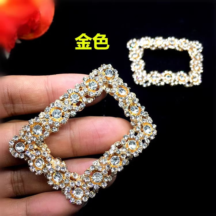 Luxury Shoe Decoration Accessories Women's High Heels Decorative Buckle Support Customized Size-94