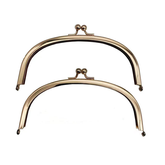 Wholesale Handbag Hardware Accessory Open Channel Kiss Lock Clasp Metal Coin Purse Clutch Frame 6.5/8/9/10.5/12cm for Bag Making-3