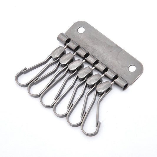 Wholesale 6 Hooks 8 Hooks Keychain Metal Key Holder For Wallet-31