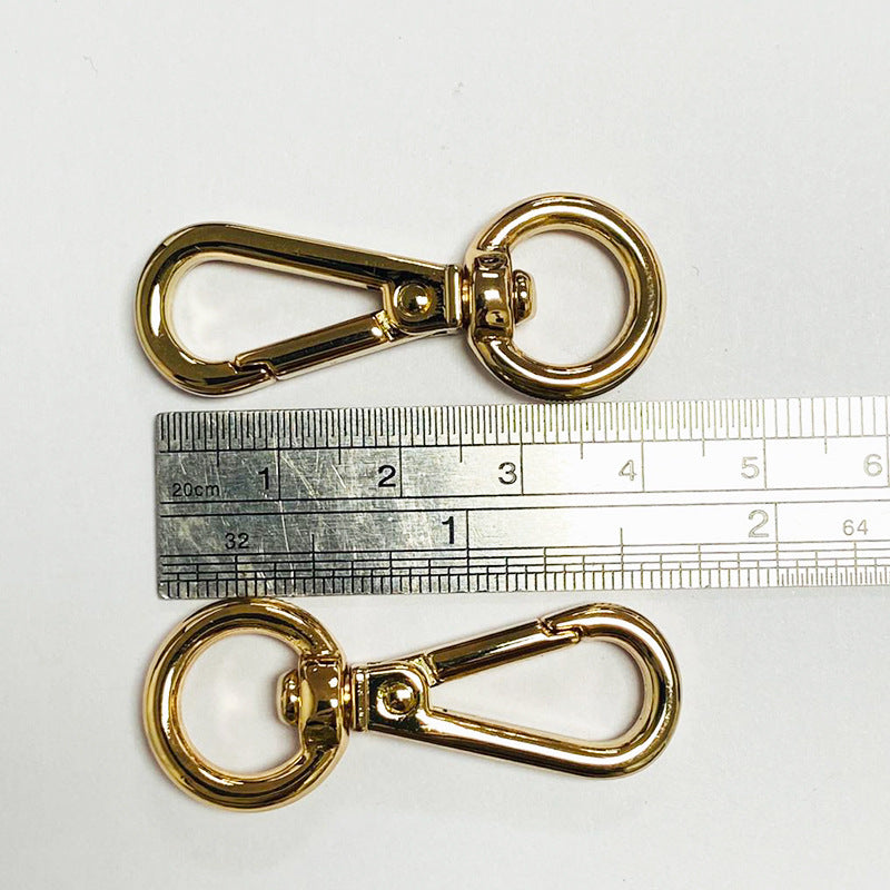 Wholesale Bag Hardware Gold 10mm Snap Swivel Hoom for Bags Purse-31