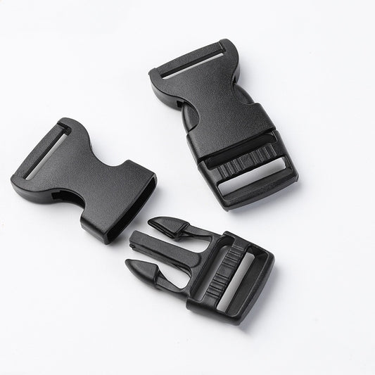 POM plastic adjustable utx side quick release belt buckles for backpack strap-33
