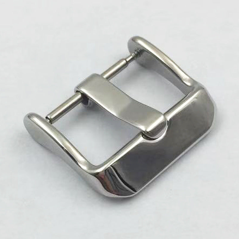 Hot Sale Custom Polished Brushed Stainless Steel Watch Band Clasp Hardware Watch Buckle-33