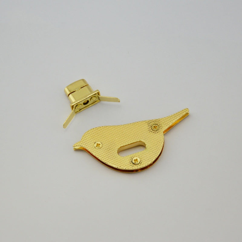 Bag hardware lock Bird screw lock Bag hardware lock antique sweep color-33