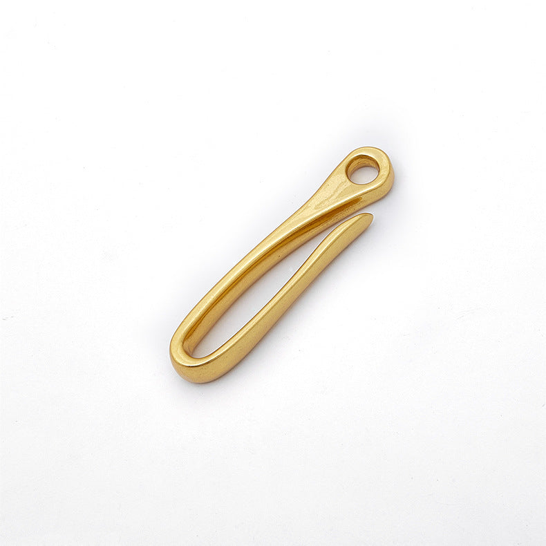 Zinc Alloy U Shape Hook Belt clip hook Pocket Clip Holder with Ring