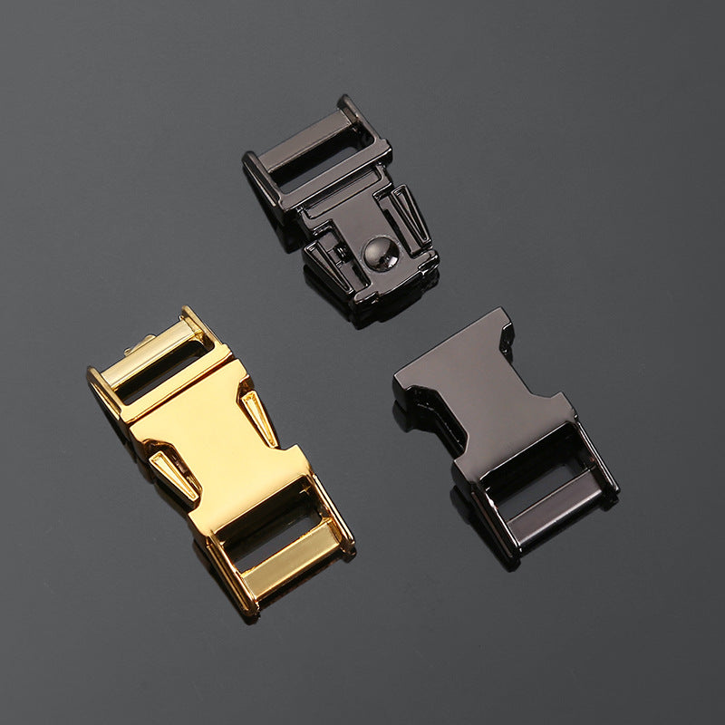 Strong Tension Zinc Alloy Metal Release Mutil Colour Metal Buckle For Dog Collar Accessories-35
