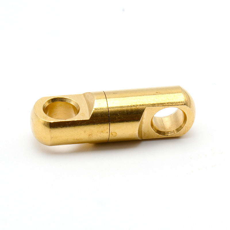 Solid Brass Swivel Eye Rotating Connector for DIY Keychain Round Circle Key Ring Wallet Bag Strap Connecting-38