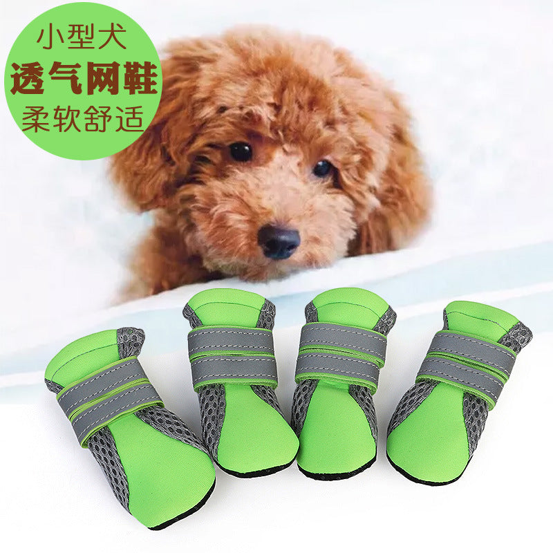 Pet Accessories Stocks Waterproof Soft Outsole Pet Dog Shoes Boots-13
